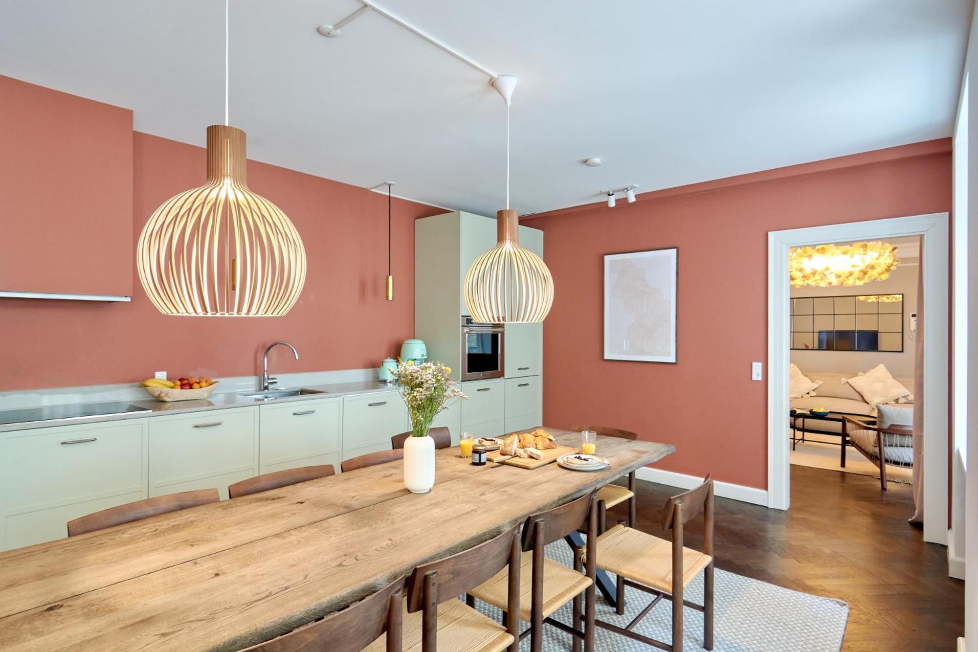Lejlighed Stylish Spacious W 3br In *
